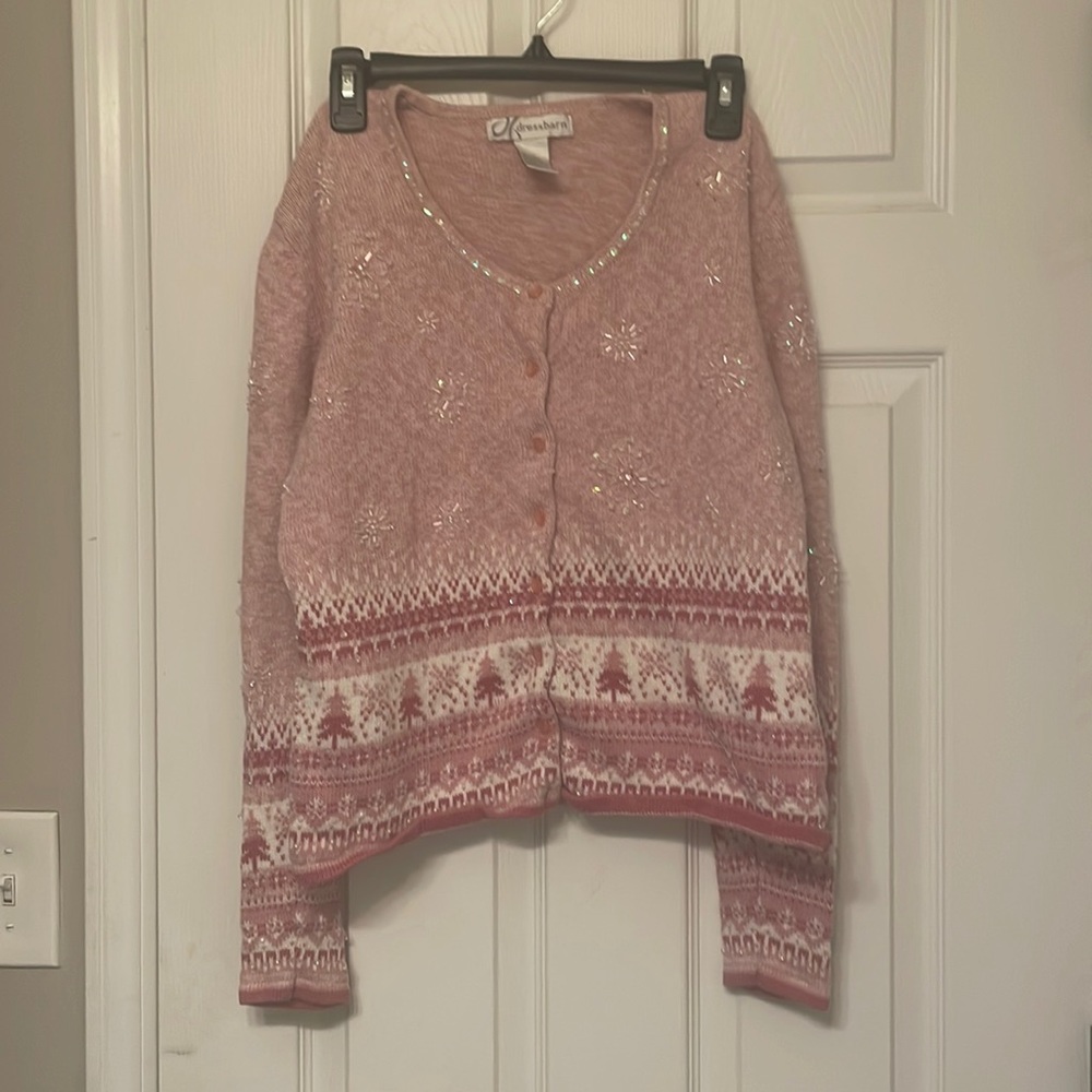 Pink Dress Barn Sweater